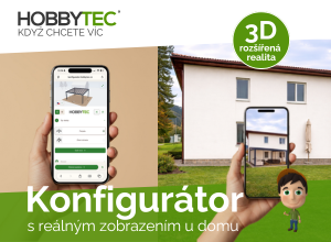 Zahradní stavba od HOBBYTEC u vašeho domu za pár minut?