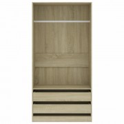 vidaXL Šatní skříň dub sonoma 100 x 50 x 200 cm dřevotříska