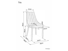 Jídelní židle TRIX