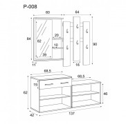 Předsíňová sestava P-008
