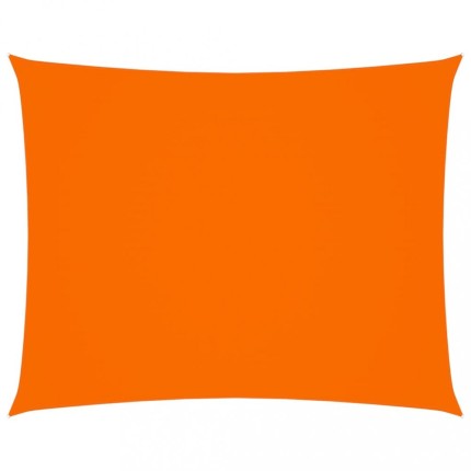 Stínící plachta obdélníková 6 x 7 m oxfordská látka oranžová Dekorhome - POSLEDNÍ KUS