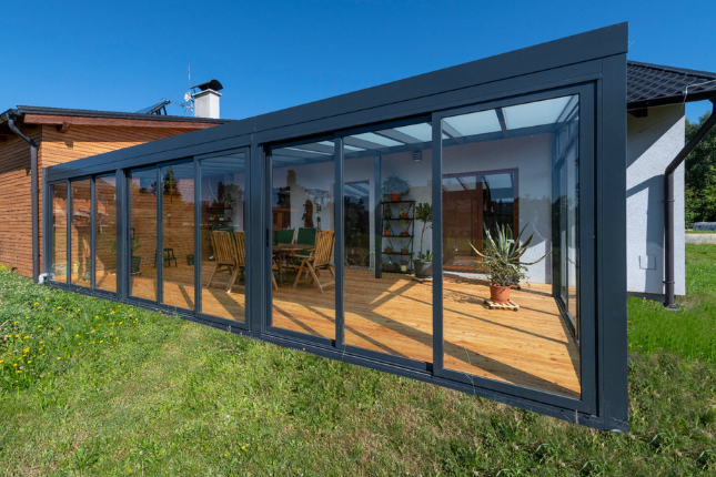 Zimní zahrada ZANIA s polykarbonátem