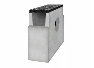 betonová vpusť D400 pro spádový žlab 500 x 200 x 500 mm
